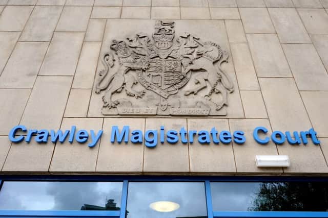 The case was heard at Crawley Magistrates' Court