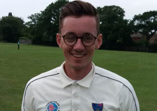Paul Feakins scored a club record 166 for Little Common Ramblers Cricket Club's second team against Robertsbridge seconds.