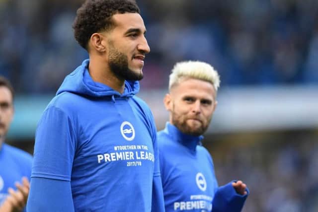 Albion defender Connor Goldson. Picture by Phil Westlake (PW Sporting Photography)