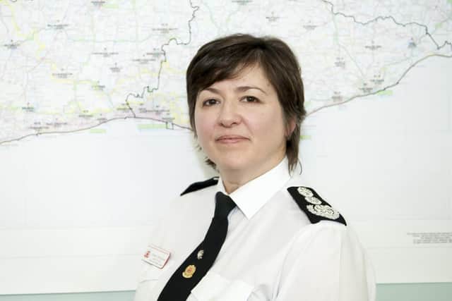East Sussex Fire and Rescue Service deputy chief officer Dawn Whittaker