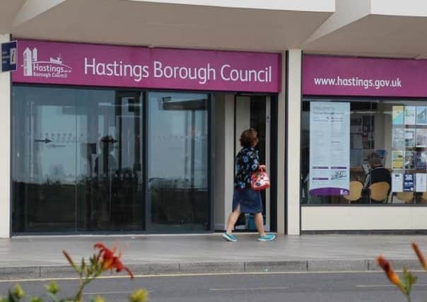 Hastings Borough Council said the increase in the number of people living in temporary accommodation was 'well predicted'
