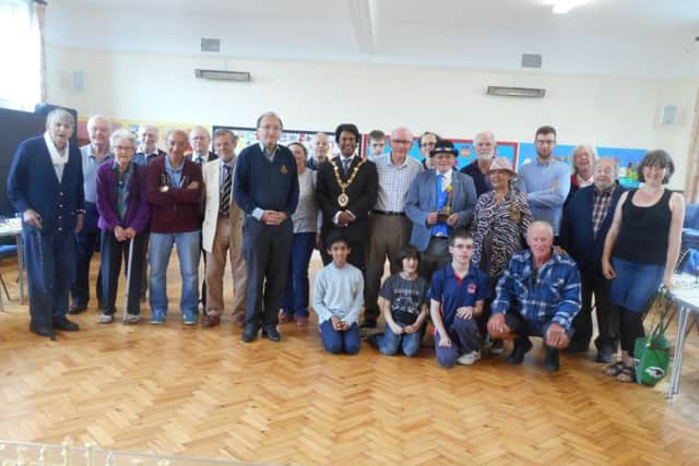 Mayor Abul Azad at the chess tournament. Picture by Margaret Garcia SUS-180619-120940001