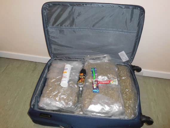 Some of the drugs seized. Picture from National Crime Agency SUS-180615-115405001