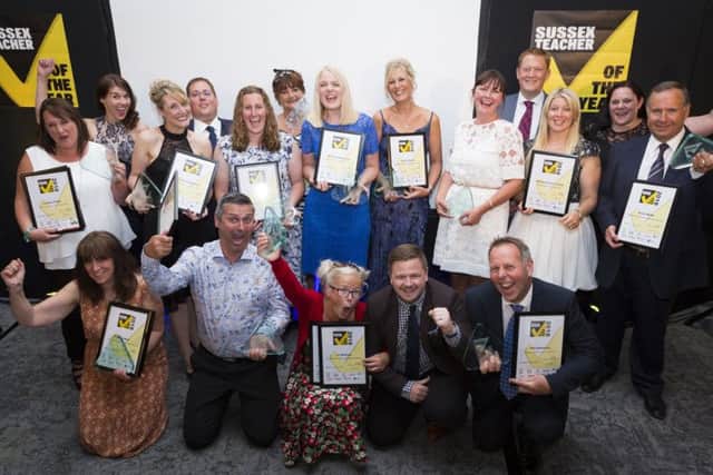 Sussex teachers were recognised at Sussex Teacher of the Year awards (Photograph: Martin Apps)