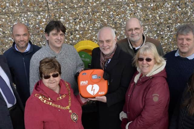The Heart Beat Campaign has installed more than 50 public defibrillators in town to date