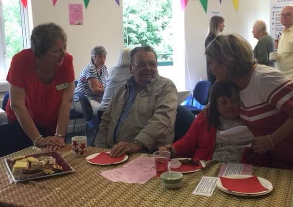 The coffee morning gave carers a chance to chat about any issues that concerned them