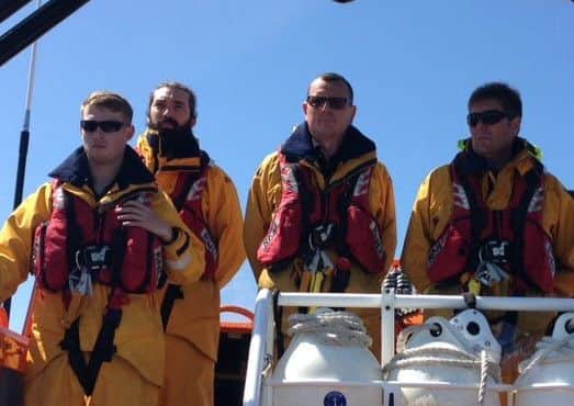 The lifeboat crew from Shoreham