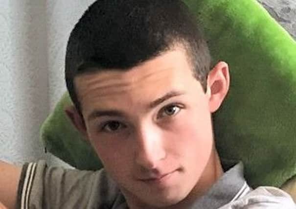 Dean Milburn, 16, from Arundel. Picture: Sussex Police