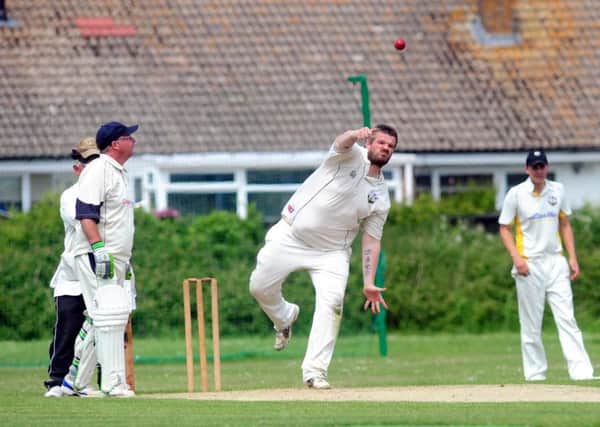 John Young in action for Aldwick / Picture by Kate Shemilt