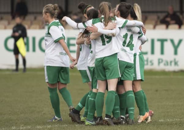 Chi City Ladies in FA Cup action last season / Picture by Tommy McMillan