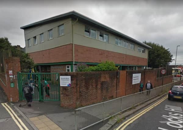 Brackenbury Primary School, Locks Hill, Portslade, from Google Streetview