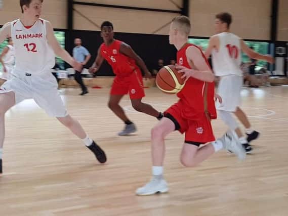Ryan Ganniclefft Year 10 from Warden Park Academy has been selected to the England U15s National Basketball Team.