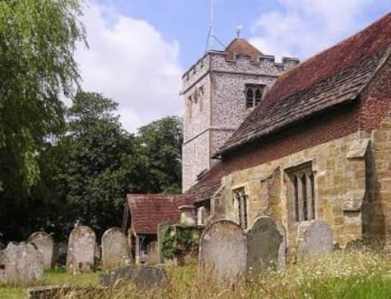 The 700-year-old Church of St Mary the Virgin