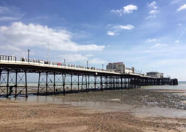 Worthing Pier. 'Most enjoyable and quiet'
