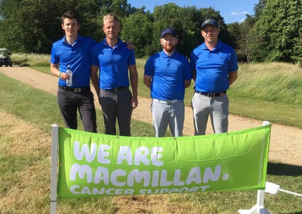 Golf players raised thousands for Macmillan Cancer Care