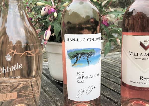 Pale, young, refreshing rosÃ© for summer drinking