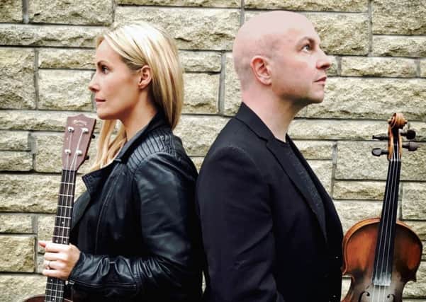John McCusker and Heidi Talbot at The Old Chapel in Alfriston SUS-180425-093420001