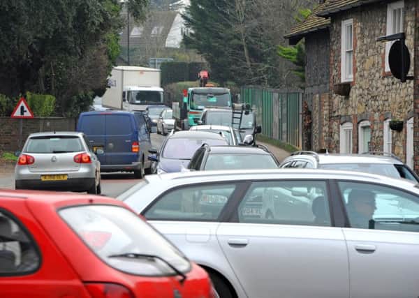 Traffic congestion in Storrington