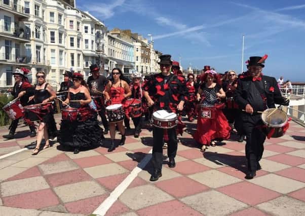 St Leonards Festival June 30 2018 will welcome artists such as Kev Davey White,  Gemma Cairney and local performers such as Section 5 Drummers SUS-180618-112106001