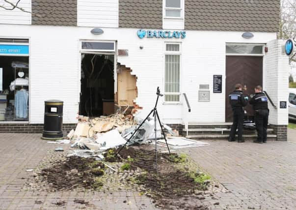 Henfield's Barclays Bank will not reopen following April's ram raid. Pic: Eddie Mitchell