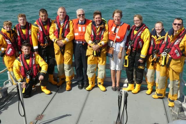 Shoreham lifeboat station crew
