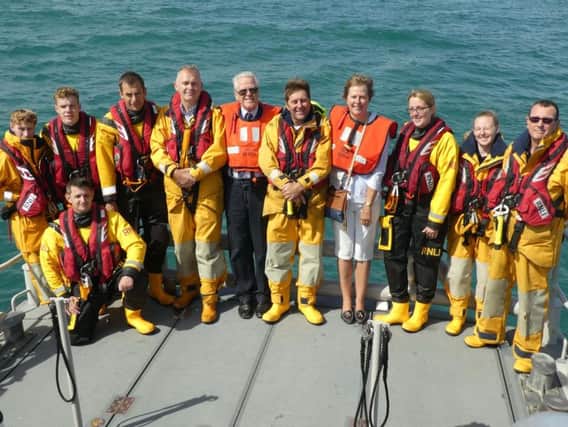 Shoreham lifeboat station crew