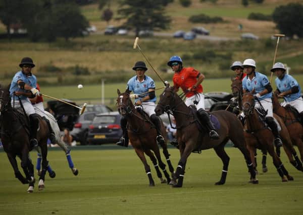 Action from the histori 40-goal match at Cowdray Park / Picture by Clive Bennett - www.polopictures.co.uk