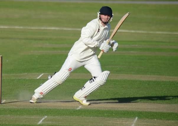 Cameron Burgon scored an unbeaten 94 in Bexhill's defeat away to Haywards Heath. Picture courtesy Andy Hodder
