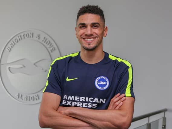 Leon Balogun joined Albion last month. Picture by Geoff Penn/BHAFC