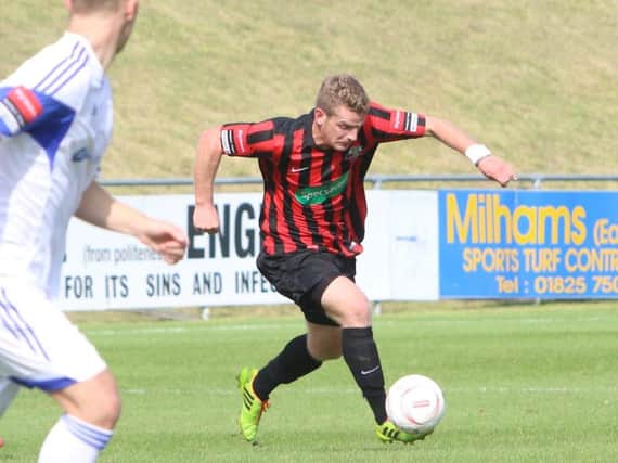 Napper in action for Lewes. Picture by Angela Brinkhurst