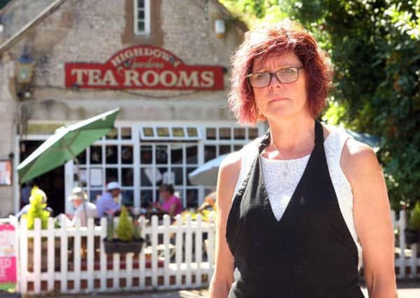 Manager of Highdown Tea Rooms, Donna Lewington. Photo by Derek Martin Photography. SUS-180626-191026008