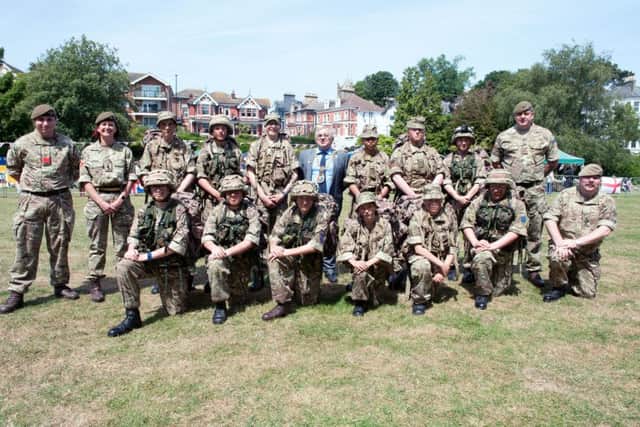 Armed Forces Day in Alexandra Park. Photo by Frank Copper SUS-180625-080357001