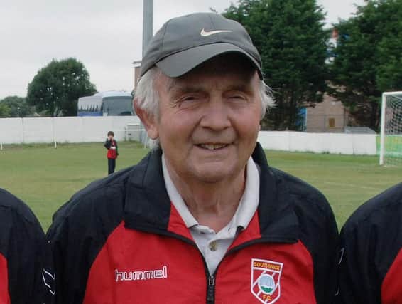 John Shepherd, pictured during his time as joint manager of Southwick in 2008