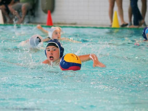 Junior players were out in force for the recent Drenched Mini Water Polo festival