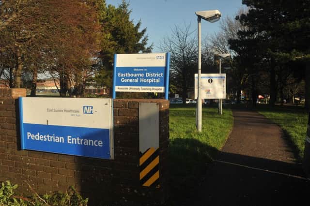 Eastbourne DGH District General Hospital . January 3rd 2013 E0103Q