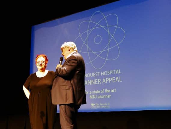 Jo Brand's gig in aid of the Conquest Hospital's MRI Scanner Appeal. Photo by Sid Saunders. SUS-180627-130105001