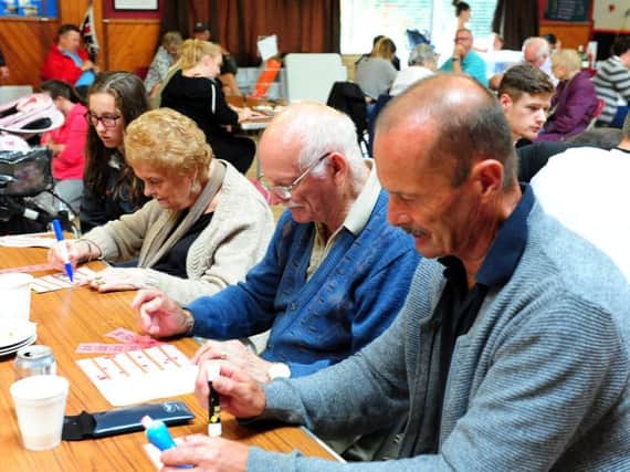 Bingo is always a popular feature of the annual family fun day. Picture: Kate Shemilt ks170993-3