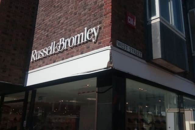 The damage to Russell and Bromley