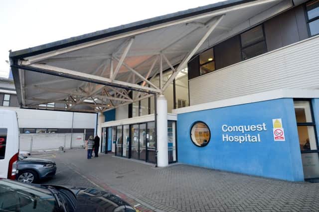 Conquest Hospital, Hastings. SUS-170118-125109001