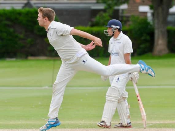 Seamer Ryan Budd picked up five wickets as Littlehampton beat Pagham 2nd XI. Picture by Stephen Goodger