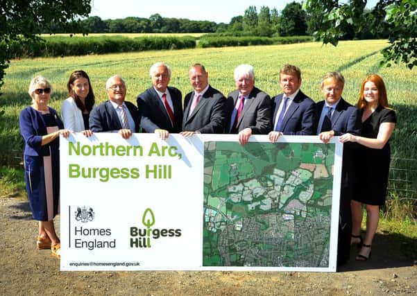 Northern Arc, Burgess Hill, major development announcement. Pic Steve Robards SR1817197 SUS-180207-113531001
