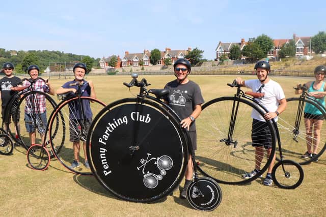 The Penny Farthing Club at the Greater Brighton Cycle Challenge