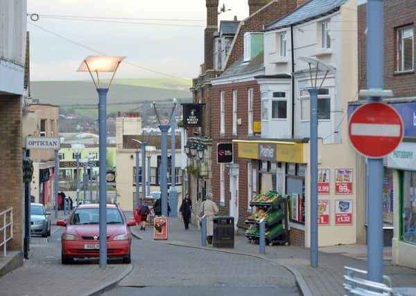 Newhaven High Street. Lewes District Council is proposing a number of major projects to regenerate the town centre
