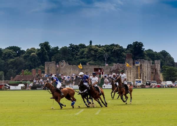 The weather and the setting were spectacular for the Midhurst Town Cup / Picture by Chris Orange