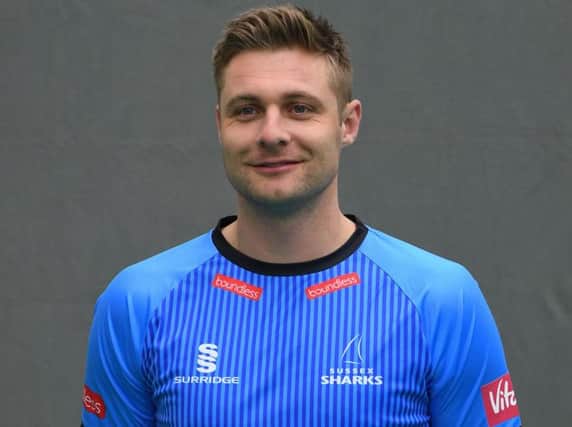 Sussex Sharks T20 captain Luke Wright / Picture by PW Sporting Photography
