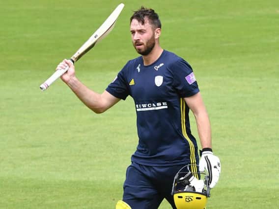 England international James Vince (picture by Neil Marshall)