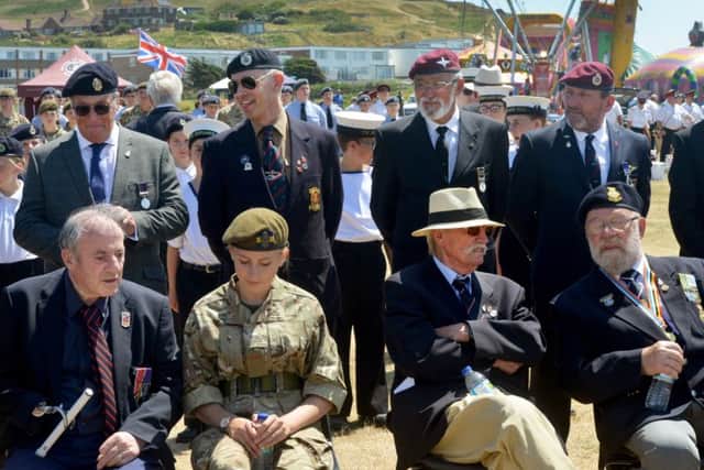 Veterans and Armed Forces Day in Seaford. SUS-180630-153841001