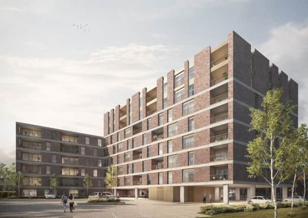 Plans for 98 flats next to Crawley College