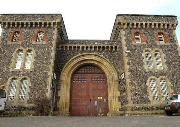 The incident happened at HMP Lewes in 2016