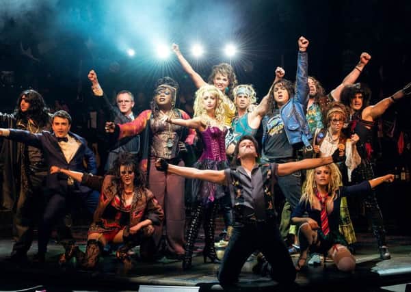 A scene from Rock of Ages - The musical is coming to Eastbourne in April